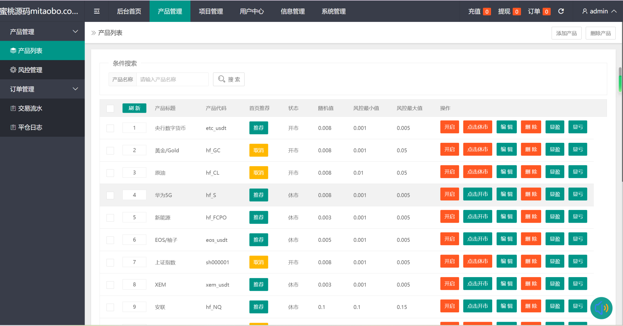 图片[6]-全新优化版八国语言微盘系统/外汇微交易系统/投资理财源码 - LwCode-LwCode