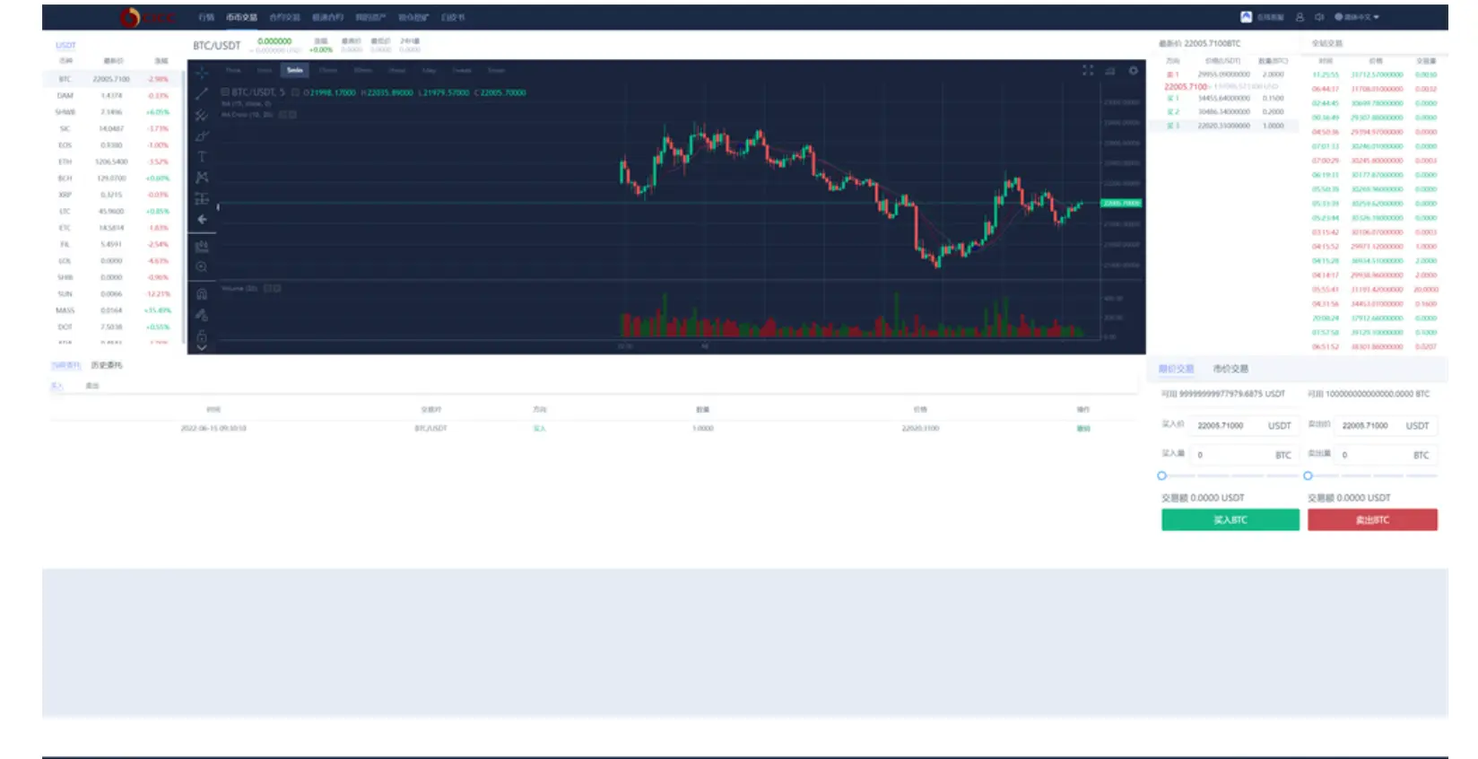 9语言锁仓挖矿/币币秒合约交易所，带前端VUE源码，前后端代码开源带教程【运营级别】插图2