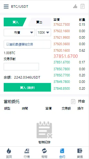 多语言USDT交易所/合约/秒合约/借币质押/IEO认购/K线完整/脚本齐全插图4