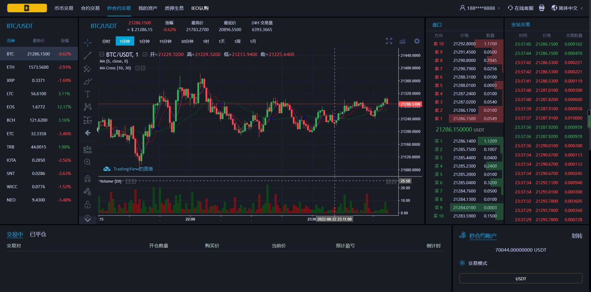 独家修复版,8国,多语言交易所,合约,币币,秒合约,理财,申购,机器人,K线,插针,VUE(pc+mobile)完美开源版本+部署详细教程插图4