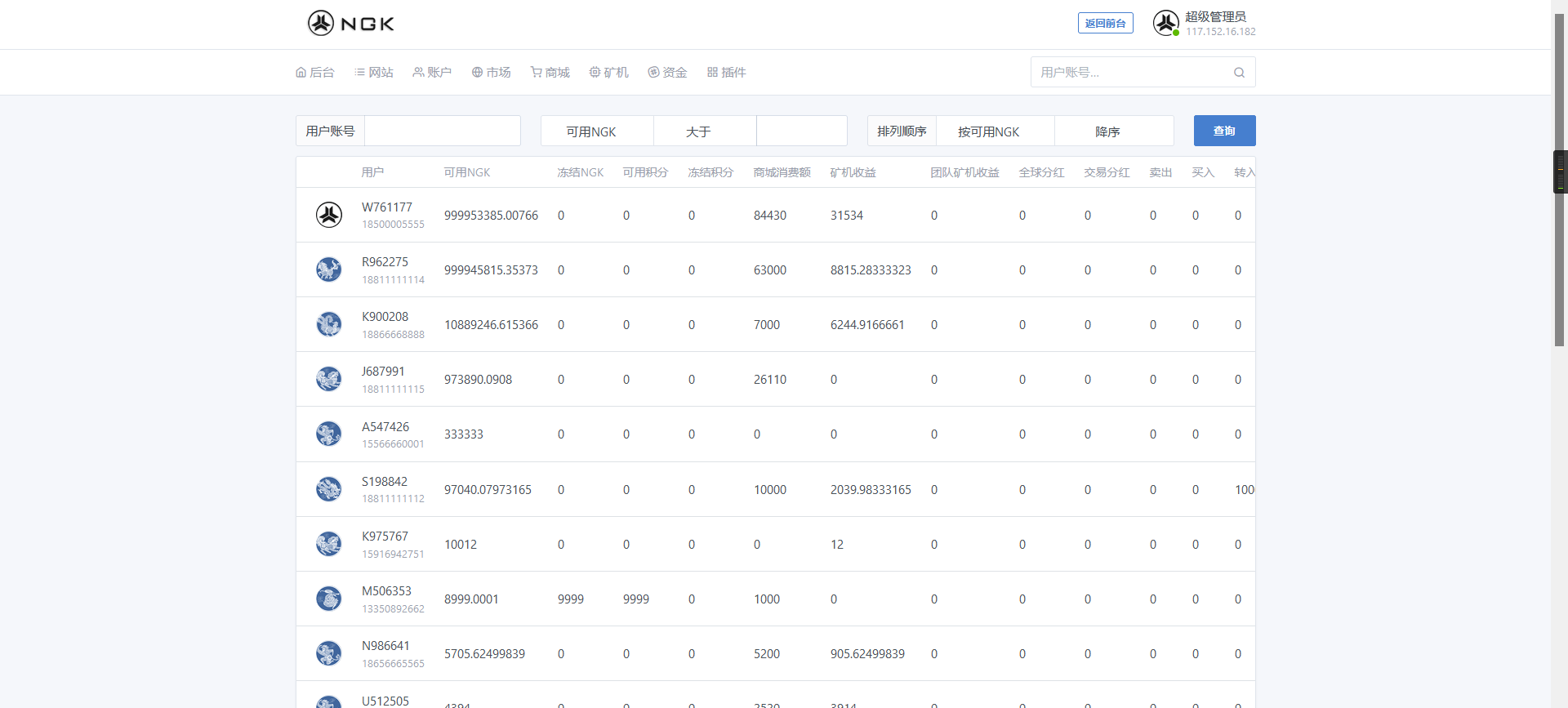 最新NGK区块链源码/NGK矿机挖矿源码/NGK公链程序/数字钱包点对点交易模式/算力插图2