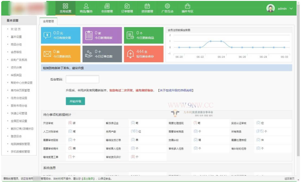 友码网，网站带数据整站打包 友价商城程序，资源站下载整站，多商家插图7